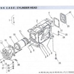Crank Case RD 45-55-65