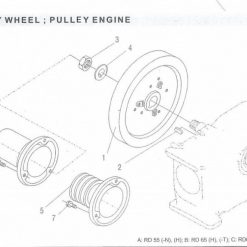 Fly Wheel RD 45-55-65