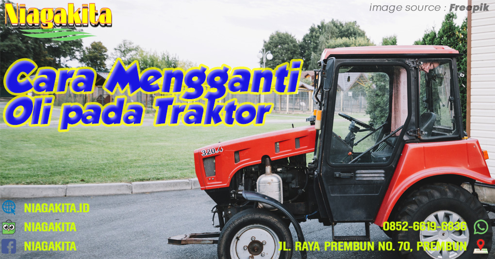 Cara Mudah Mengganti Oli pada Traktor 17 Cara mengganti oli pada traktor