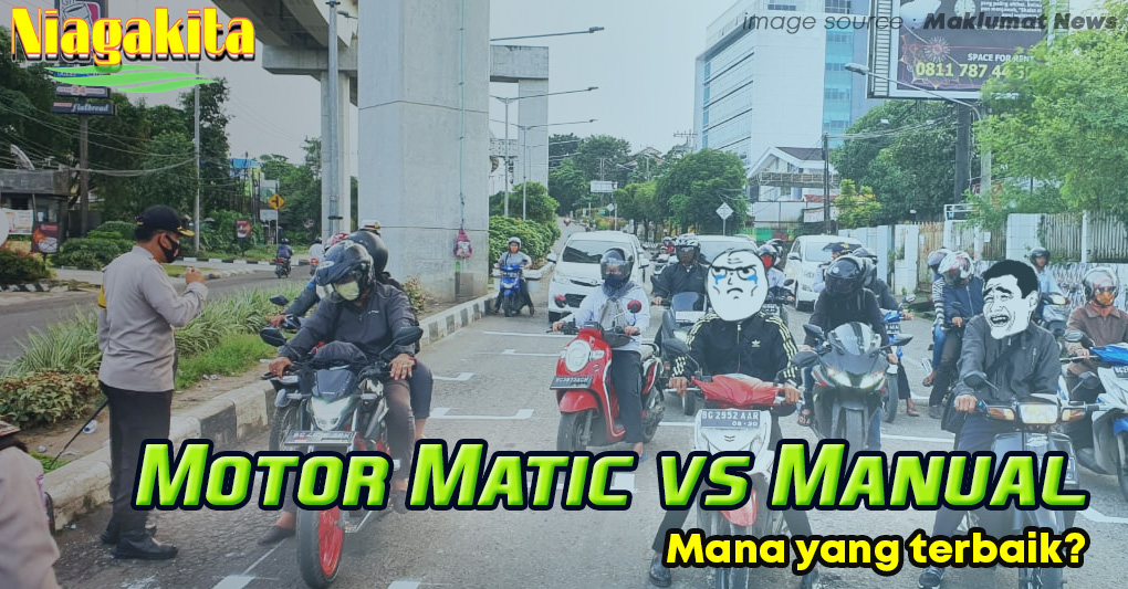 Sepeda Motor Matic vs Manual, Lebih Baik yang Mana? 1 Sepeda Motor Matic dan Manual