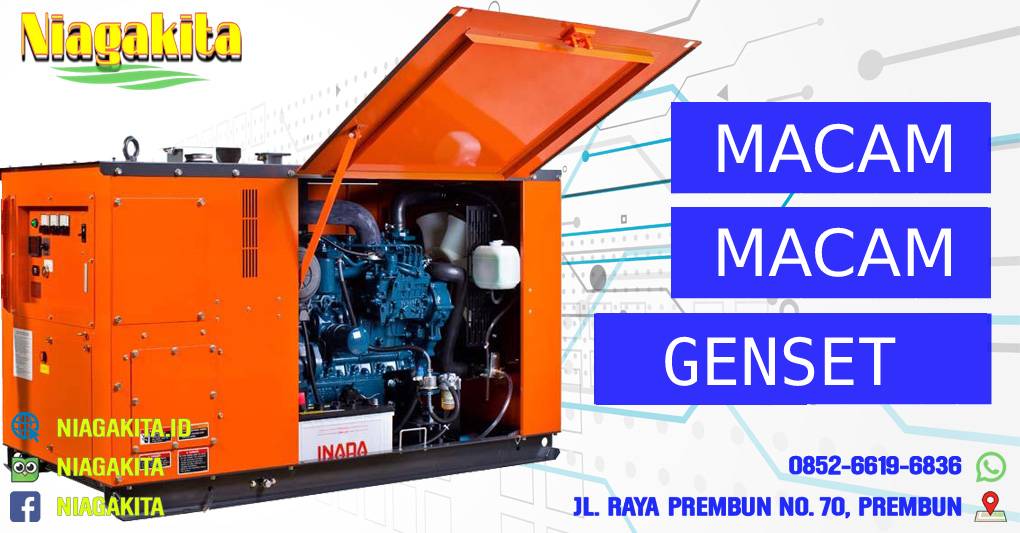 Macam-macam Genset yang Perlu Kamu Ketahui 15 macam-macam genset
