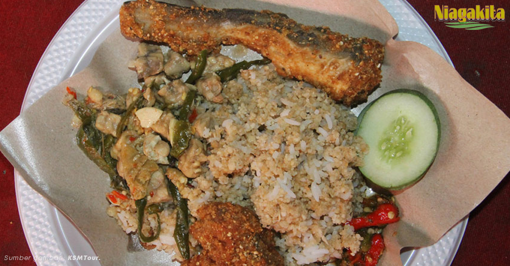 tiwul pengganti nasi.